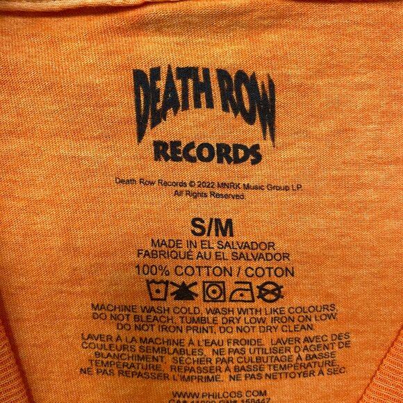 Death Row Records Gin & Juice Snoop Doggy Dog Graphic T-Shirt Medium - Picture 4 of 4